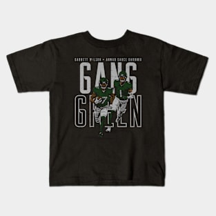 Sauce Gardner & Garrett Wilson New York J Gang Green Kids T-Shirt